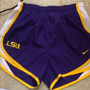 LSU track shorts
